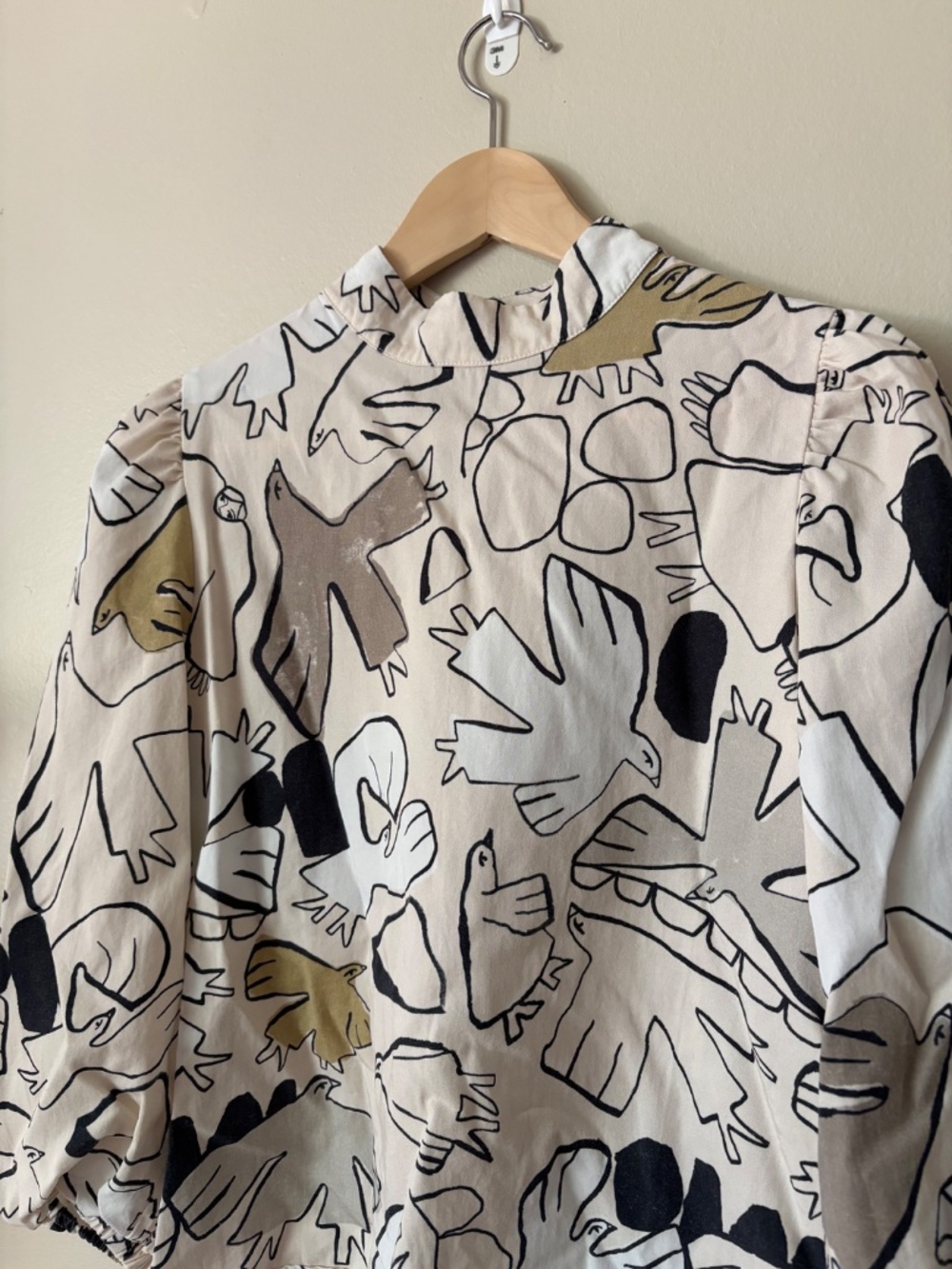 Eve Gravel Made in Montreal Canada Print Shirt - Picture 2 of 4